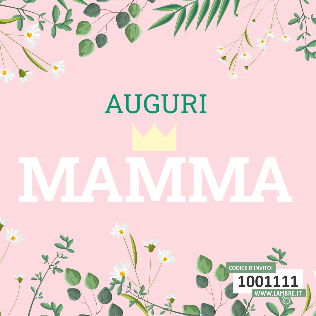 Auguri MAMMA