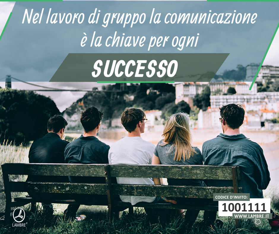 La comunicazione è la chiave per ogni successo