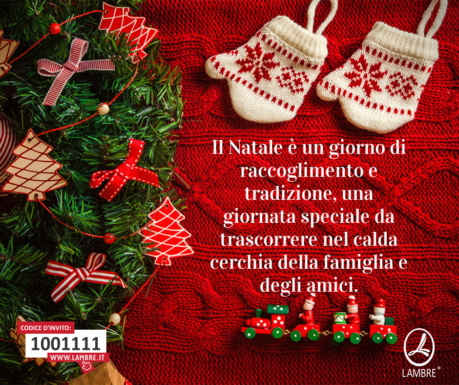 Passa un natale con la famiglia e gli amici