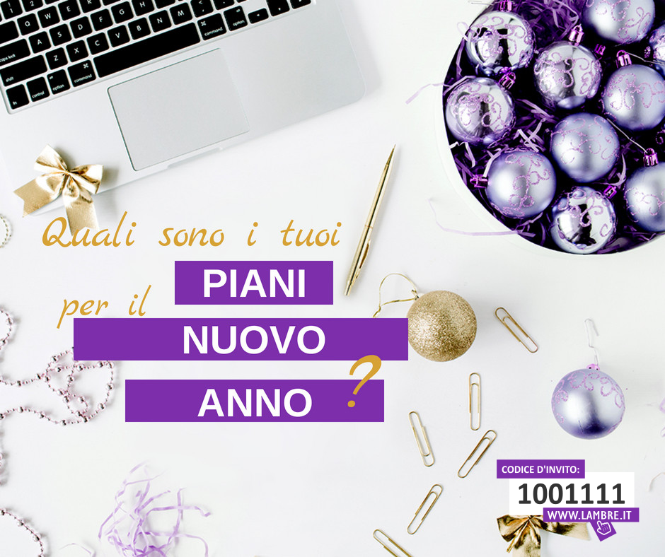Piani per il nuovo anno