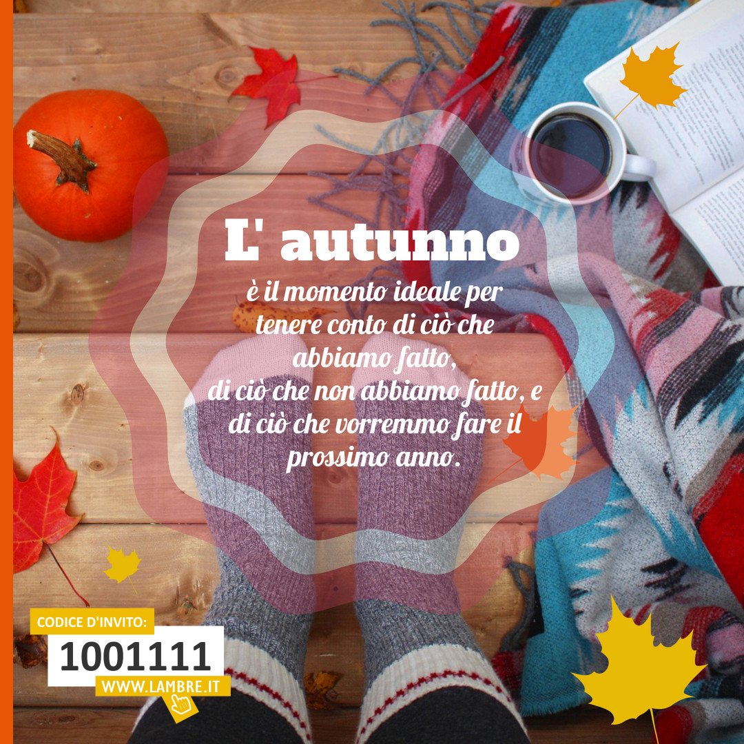 Piani per il prossimo anno