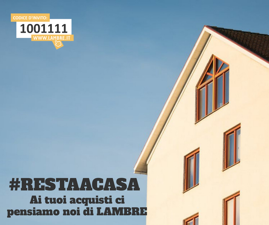 #RESTAACASA Andrà tutto bene